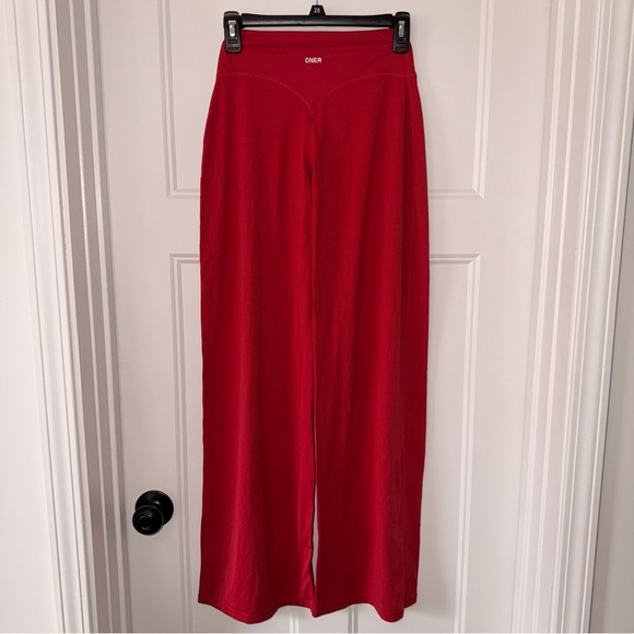 Oner Active Pants - Oner Active SoftMotion Straight Leg Pants Red